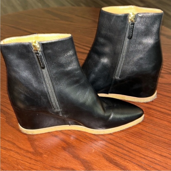 Chloe Moreen Leather Ankle Boots Size 37 - Picture 8 of 10